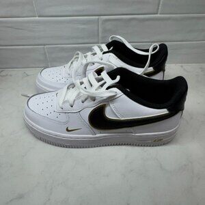 Nike Air Force 1 Low White Metallic Gold -  SZ 4.5Y New - No Box